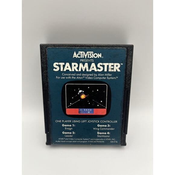 Atari 2600 Starmaster Tested Combine Ship - Picture 2 of 5